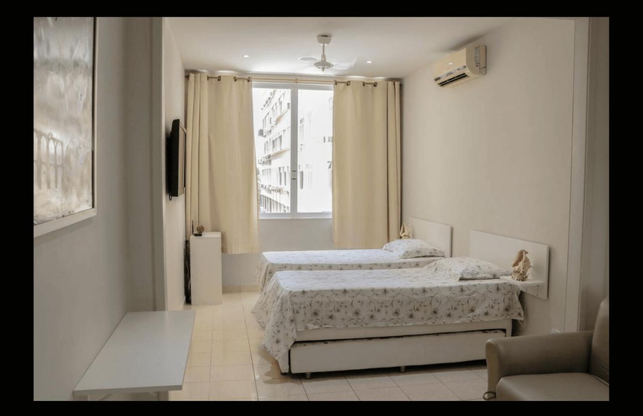 Copacabana Vista Mar Studio, Som Estéreo em Todos os Ambientes, Amplo, internet 120Mb Rio de Janeiro Extérieur photo